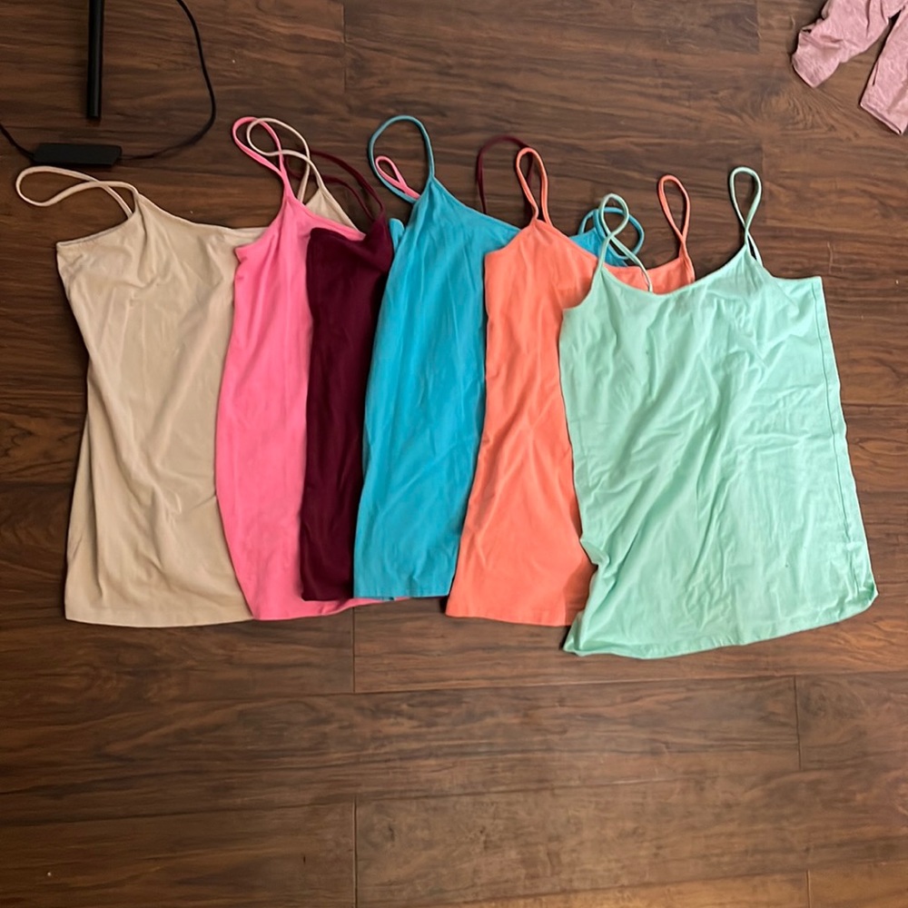 No boundaries 6 different colors tank tops